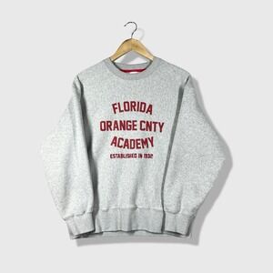 Niko and Sweatshirt Women L Gray Florida Orange Cnty Academy Collegiate Prep